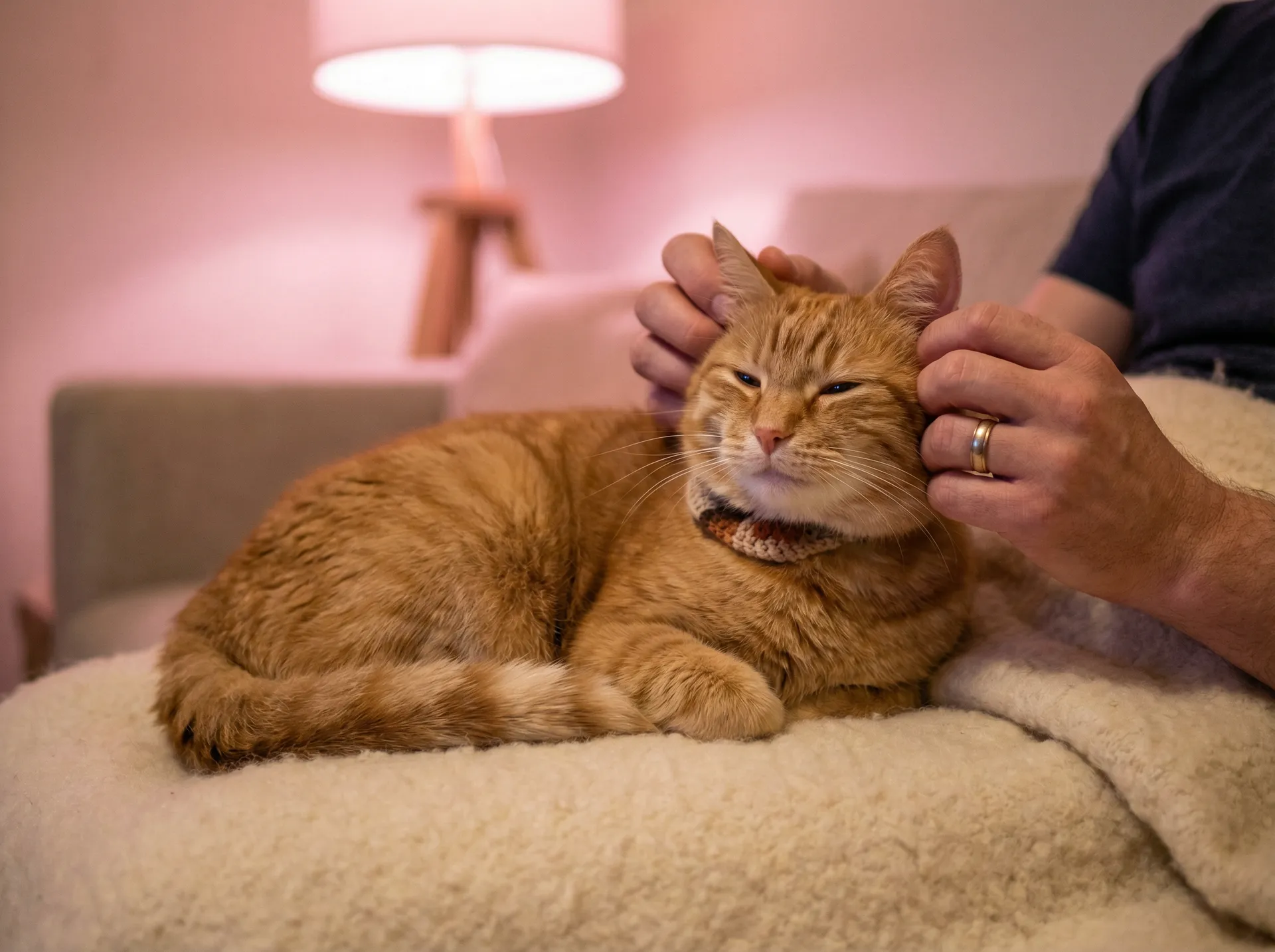 猫咪被温柔抚摸的幸福时刻 - 天天吃瓜网